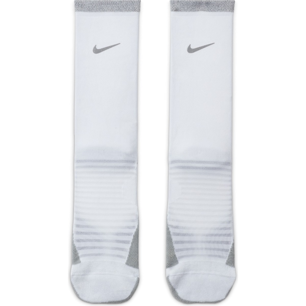 Lot Of 5 Mens Sz 8-9.5/Wmns 9.5-11 Nike Spark White Crew Running Socks CU7200 - Picture 3 of 4